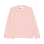 Blush Pink Wol-Kasjmier Trui 8PM , Pink , Dames