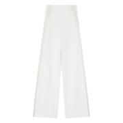 Casual Witte Broek Pinko , White , Dames