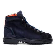 Leren Bergwandelschoenen Santoni , Blue , Heren