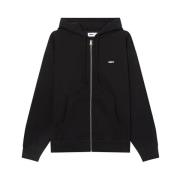 Gedurfd Works Rits Hoodie Zwart Obey , Black , Heren