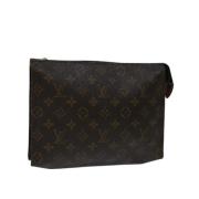 Pre-owned Canvas louis-vuitton-bags Louis Vuitton Vintage , Brown , Da...