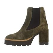 Ankle Boots Alpe , Green , Dames