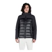 Moderne Zwarte Winterjas Canadian Classics , Black , Heren