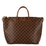 Pre-owned Canvas louis-vuitton-bags Louis Vuitton Vintage , Brown , Da...