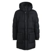 Gewatteerde capuchonjas Hugo Boss , Black , Heren