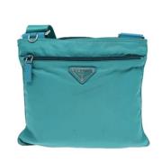 Pre-owned Fabric prada-bags Prada Vintage , Blue , Dames