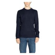 Gebreide Trui met Ronde Hals Jack & Jones , Blue , Heren