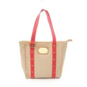 Pre-owned Leather louis-vuitton-bags Louis Vuitton Vintage , Beige , D...