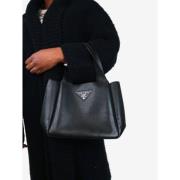 Pre-owned Leather prada-bags Prada Vintage , Black , Dames