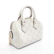 Pre-owned Fabric louis-vuitton-bags Louis Vuitton Vintage , White , Da...