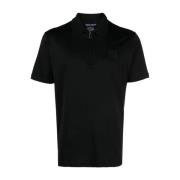 Casual korte mouw zwarte poloshirt Paul & Shark , Black , Heren