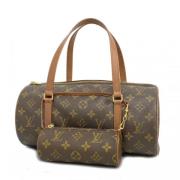 Pre-owned Fabric louis-vuitton-bags Louis Vuitton Vintage , Brown , Da...