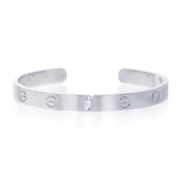 Pre-owned White Gold bracelets Cartier Vintage , Gray , Dames