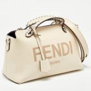 Pre-owned Leather fendi-bags Fendi Vintage , Beige , Dames