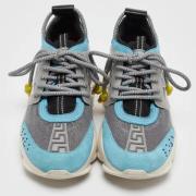 Pre-owned Leather sneakers Versace Pre-owned , Multicolor , Dames