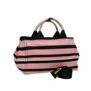 Pre-owned Canvas handbags Prada Vintage , Pink , Dames