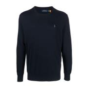 Blauwe Casual Longsleeve Pullover Sweater Polo Ralph Lauren , Blue , H...