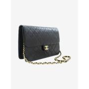 Pre-owned Fabric chanel-bags Chanel Vintage , Black , Dames