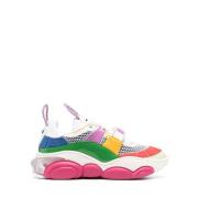 Casual Multicolor Trainers met Elastaan Zool Moschino , Multicolor , H...