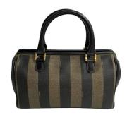 Pre-owned Leather fendi-bags Fendi Vintage , Black , Dames