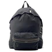 Pre-owned Fur backpacks Saint Laurent Vintage , Black , Dames