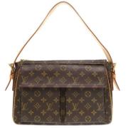 Pre-owned Canvas louis-vuitton-bags Louis Vuitton Vintage , Brown , Da...