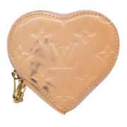 Pre-owned Leather wallets Louis Vuitton Vintage , Pink , Dames