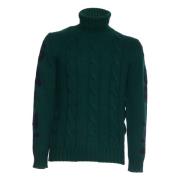 Groene Turtleneck Jumper Saint Moritz Print MC2 Saint Barth , Green , ...