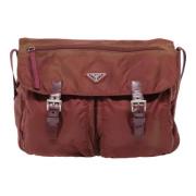 Pre-owned Fabric prada-bags Prada Vintage , Red , Dames