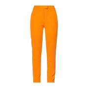 Kleding Broeken Dondup , Orange , Dames