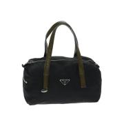 Pre-owned Nylon handbags Prada Vintage , Black , Dames