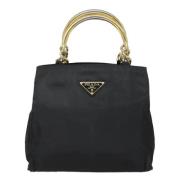 Pre-owned Fabric prada-bags Prada Vintage , Black , Dames