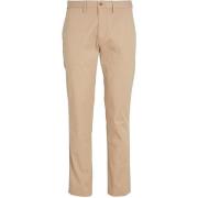 Beige Katoenen Broek Regular Fit Tommy Hilfiger , Beige , Heren