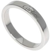 Pre-owned Platinum rings Cartier Vintage , Gray , Dames