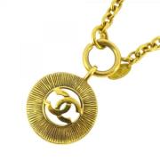 Pre-owned Metal chanel-jewelry Chanel Vintage , Yellow , Dames