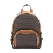 Jaycee Ritszak Rugzak Bruin Leer Michael Kors , Multicolor , Unisex