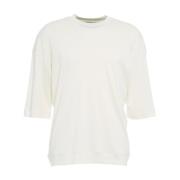 Witte T-shirt Eli B Boxy Stefan Brandt , White , Heren