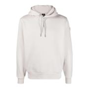 Hoodloze Sweatshirt Katoen Polyester Samenstelling Colmar , White , He...