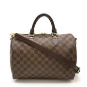 Pre-owned Plastic louis-vuitton-bags Louis Vuitton Vintage , Brown , D...