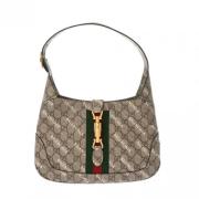 Pre-owned Plastic handbags Gucci Vintage , Beige , Dames