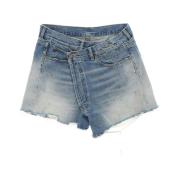 Crossover Short, 27 W In R13 , Blue , Dames