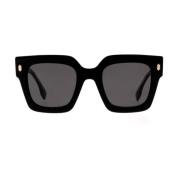 Grote zonnebril Fendi , Black , Dames