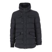 Zwarte Winterjassen Herno , Black , Heren