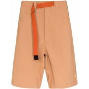 Casual Oranje Katoenen Bermuda Shorts Kenzo , Orange , Heren