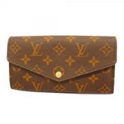 Pre-owned Fabric wallets Louis Vuitton Vintage , Brown , Dames