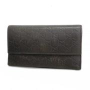 Pre-owned Fabric wallets Gucci Vintage , Brown , Dames