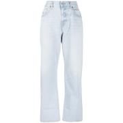 Blauwe Skinny Jeans Casual Stijl Diesel , Blue , Dames