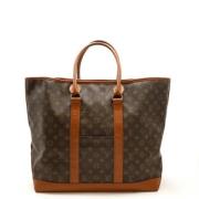 Pre-owned Canvas louis-vuitton-bags Louis Vuitton Vintage , Brown , Da...