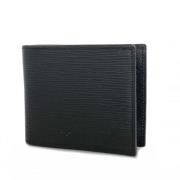 Pre-owned Fabric wallets Louis Vuitton Vintage , Black , Dames