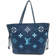 Pre-owned Fabric louis-vuitton-bags Louis Vuitton Vintage , Blue , Dam...